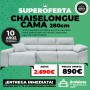 Sofá chaiselongue en superoferta