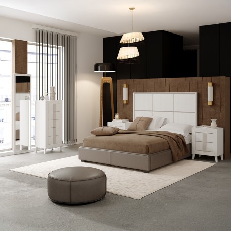 COMPOSICIÓN DE DORMITORIO H6 - ANDALUZA DE MUEBLES