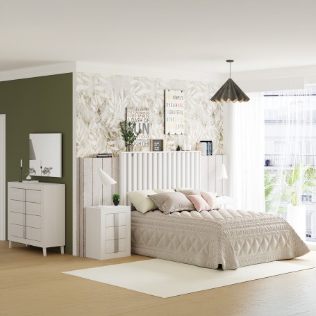 COMPOSICIÓN DE DORMITORIO H7 - ANDALUZA DE MUEBLES
