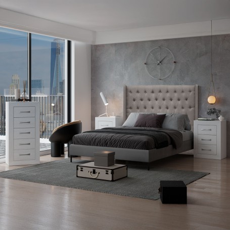 COMPOSICIÓN DE DORMITORIO H8 - ANDALUZA DE MUEBLES