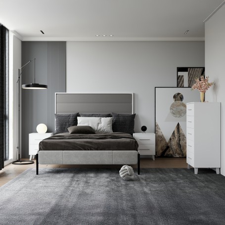 COMPOSICIÓN DE DORMITORIO H9 - ANDALUZA DE MUEBLES