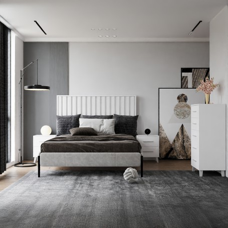 COMPOSICIÓN DE DORMITORIO H10 - ANDALUZA DE MUEBLES