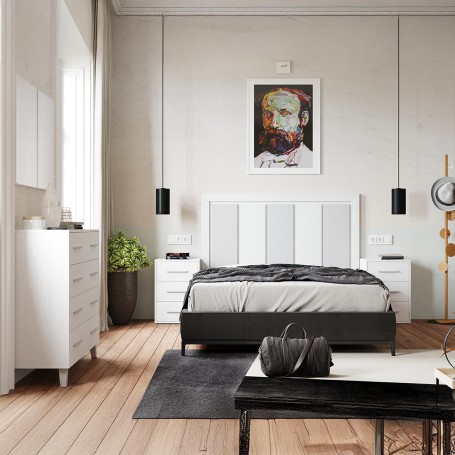 COMPOSICIÓN DE DORMITORIO H313 - ANDALUZA DE MUEBLES