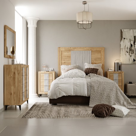 COMPOSICIÓN DE DORMITORIO H16 - ANDALUZA DE MUEBLES