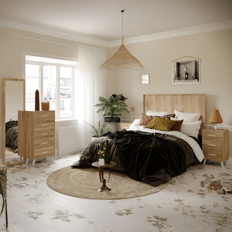 COMPOSICIÓN DE DORMITORIO H17 - ANDALUZA DE MUEBLES