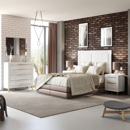 COMPOSICIÓN DE DORMITORIO H20 - ANDALUZA DE MUEBLES