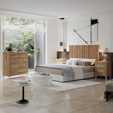 COMPOSICIÓN DE DORMITORIO H23 - ANDALUZA DE MUEBLES