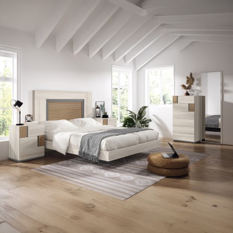 COMPOSICIÓN DE DORMITORIO H33 - ANDALUZA DE MUEBLES