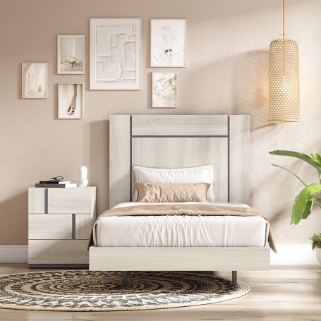 COMPOSICIÓN DE DORMITORIO H35 - ANDALUZA DE MUEBLES