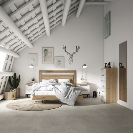 COMPOSICIÓN DE DORMITORIO H37 - ANDALUZA DE MUEBLES