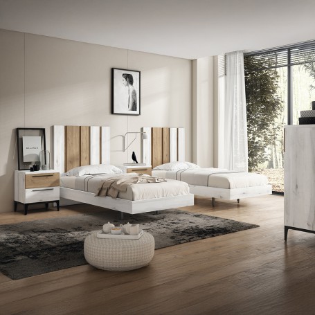 COMPOSICIÓN DE DORMITORIO H42 - ANDALUZA DE MUEBLES