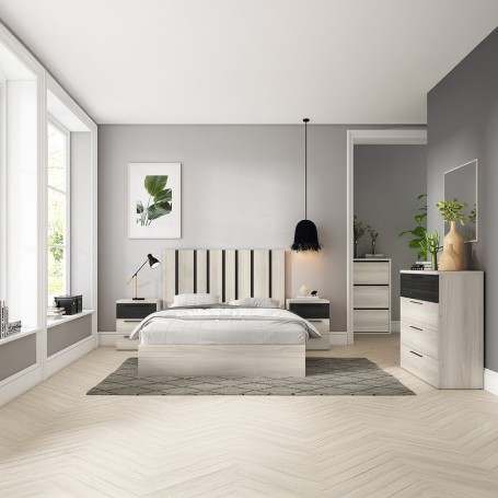 COMPOSICIÓN DE DORMITORIO H43 - ANDALUZA DE MUEBLES