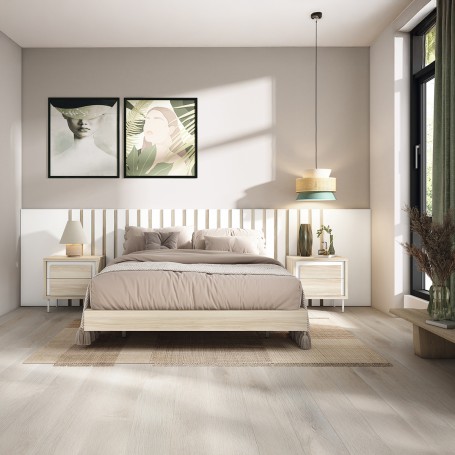COMPOSICIÓN DE DORMITORIO H48 - ANDALUZA DE MUEBLES