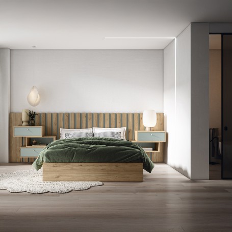COMPOSICIÓN DE DORMITORIO H51 - ANDALUZA DE MUEBLES