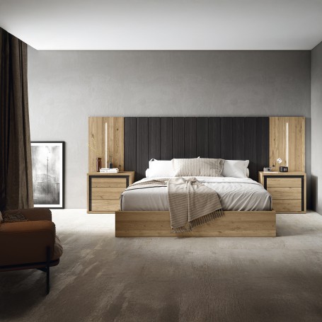 COMPOSICIÓN DE DORMITORIO H62 - ANDALUZA DE MUEBLES