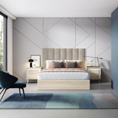 COMPOSICIÓN DE DORMITORIO H64- ANDALUZA DE MUEBLES