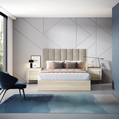 COMPOSICIÓN DE DORMITORIO H68- ANDALUZA DE MUEBLES