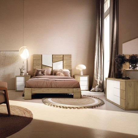 COMPOSICIÓN DE DORMITORIO H73- ANDALUZA DE MUEBLES