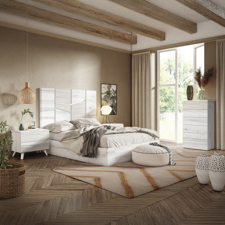 COMPOSICIÓN DE DORMITORIO H73- ANDALUZA DE MUEBLES