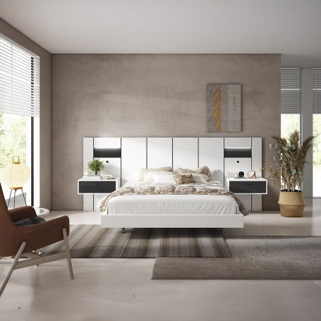 COMPOSICIÓN DE DORMITORIO H89- ANDALUZA DE MUEBLES