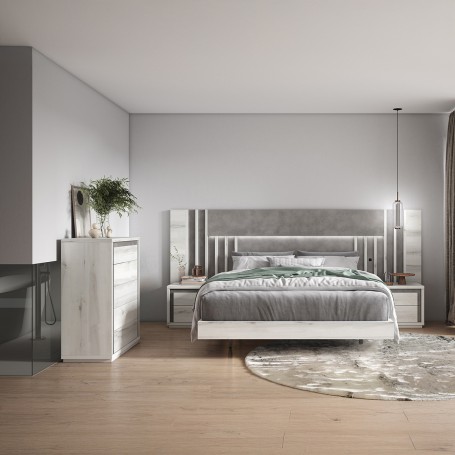 COMPOSICIÓN DE DORMITORIO H91 - ANDALUZA DE MUEBLES