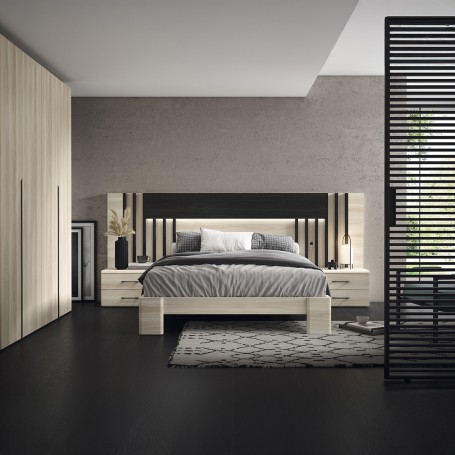 COMPOSICIÓN DE DORMITORIO H92 - ANDALUZA DE MUEBLES