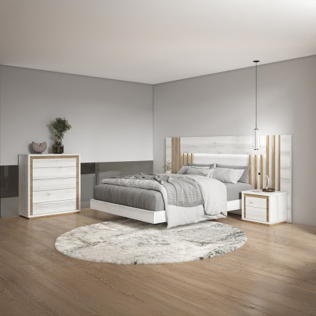 COMPOSICIÓN DE DORMITORIO H90 - ANDALUZA DE MUEBLES