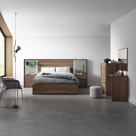 COMPOSICIÓN DE DORMITORIO H93 - ANDALUZA DE MUEBLES