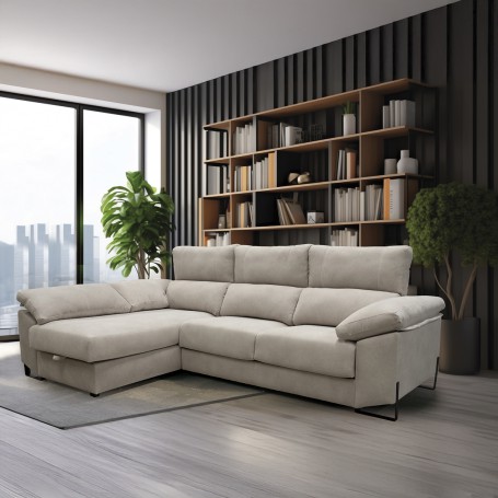 SOFÁ CHAISELONGUE ANDMAR - ANDALUZA DE MUEBLES