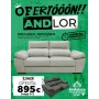Sofá 3 plazas ANDMOR en superoferta - ANDALUZA DE MUEBLES