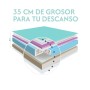 COLCHÓN INNOLIVE TECH MUELLES ENSACADOS  - ANDALUZA DE MUEBLES
