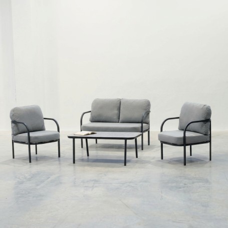 Conjunto de Jardín Leblanc 7 - ANDALUZA DE MUEBLES