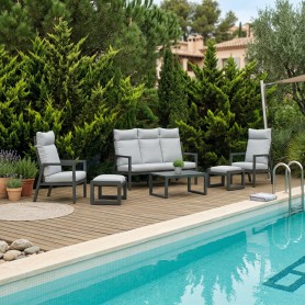 Conjunto de Jardin Haston 8 - ANDALUZA DE MUEBLES