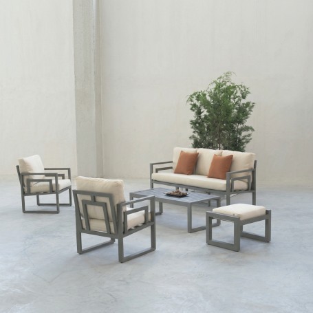 Conjunto de Jardin Senia 8- ANDALUZA DE MUEBLES