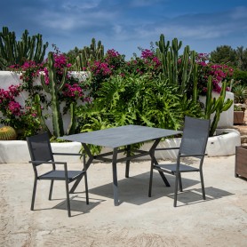 Conjunto de Jardín Veneto - Saigón 160x90 / 4 Córcega - ANDALUZA DE MUEBLES