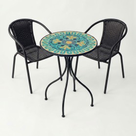 Set para Jardín Dorian - 60 / 2 Brasil- ANDALUZA DE MUEBLES