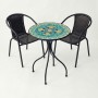 Set para Jardín Dorian - 60 / 2 Brasil- ANDALUZA DE MUEBLES