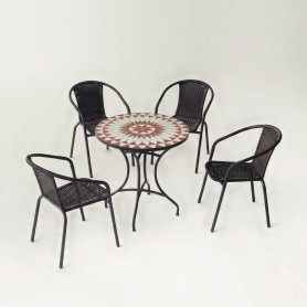 Set para Jardín Neypal - 75 / 4 Brasil - ANDALUZA DE MUEBLES