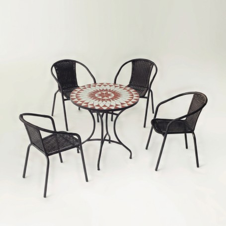 Set para Jardín Neypal - 75 / 4 Brasil - ANDALUZA DE MUEBLES