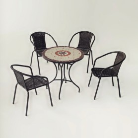 Set para Jardín Soria - 75 / 2 Brasil - ANDALUZA DE MUEBLES