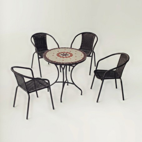 Set para Jardín Soria - 75 / 2 Brasil - ANDALUZA DE MUEBLES