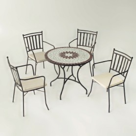 Set para Jardín Estela - 90 / 4 Shifla - ANDALUZA DE MUEBLES