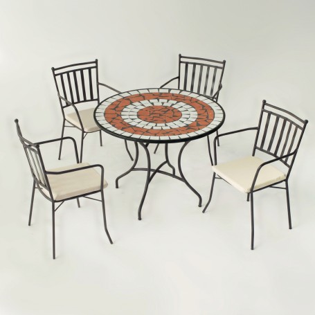 Set para Jardín Málaga - 90 / 4 Shifla - ANDALUZA DE MUEBLES