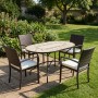 Set para Jardín Bora - 150 / 4 Bahía-  ANDALUZA DE MUEBLES