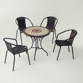 Set para Jardín Neypal - 75 / 4 Brasil - ANDALUZA DE MUEBLES