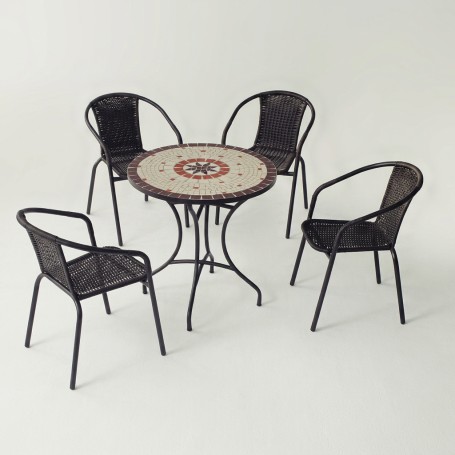 Set para Jardín Neypal - 75 / 4 Brasil - ANDALUZA DE MUEBLES