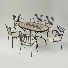 Set para Jardín Malaya - 150 / 4 Shifa - ANDALUZA DE MUEBLES