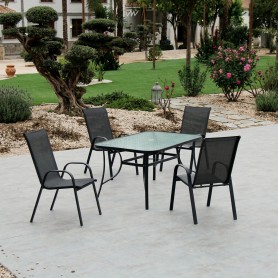 Set para Jardín Sulam - 150 / 4- ANDALUZA DE MUEBLES