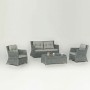 Set para Jardín Ravella 7 - ANDALUZA DE MUEBLES
