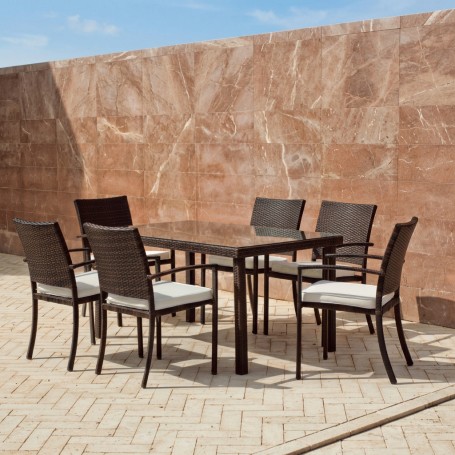 Set para Jardín Bahía 130 / 4 - ANDALUZA DE MUEBLES